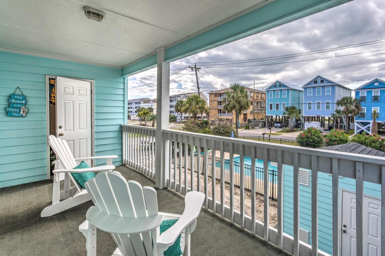 Surfside Beach Escape With Pool - Walk To Ocean! マートルビーチ エクステリア 写真