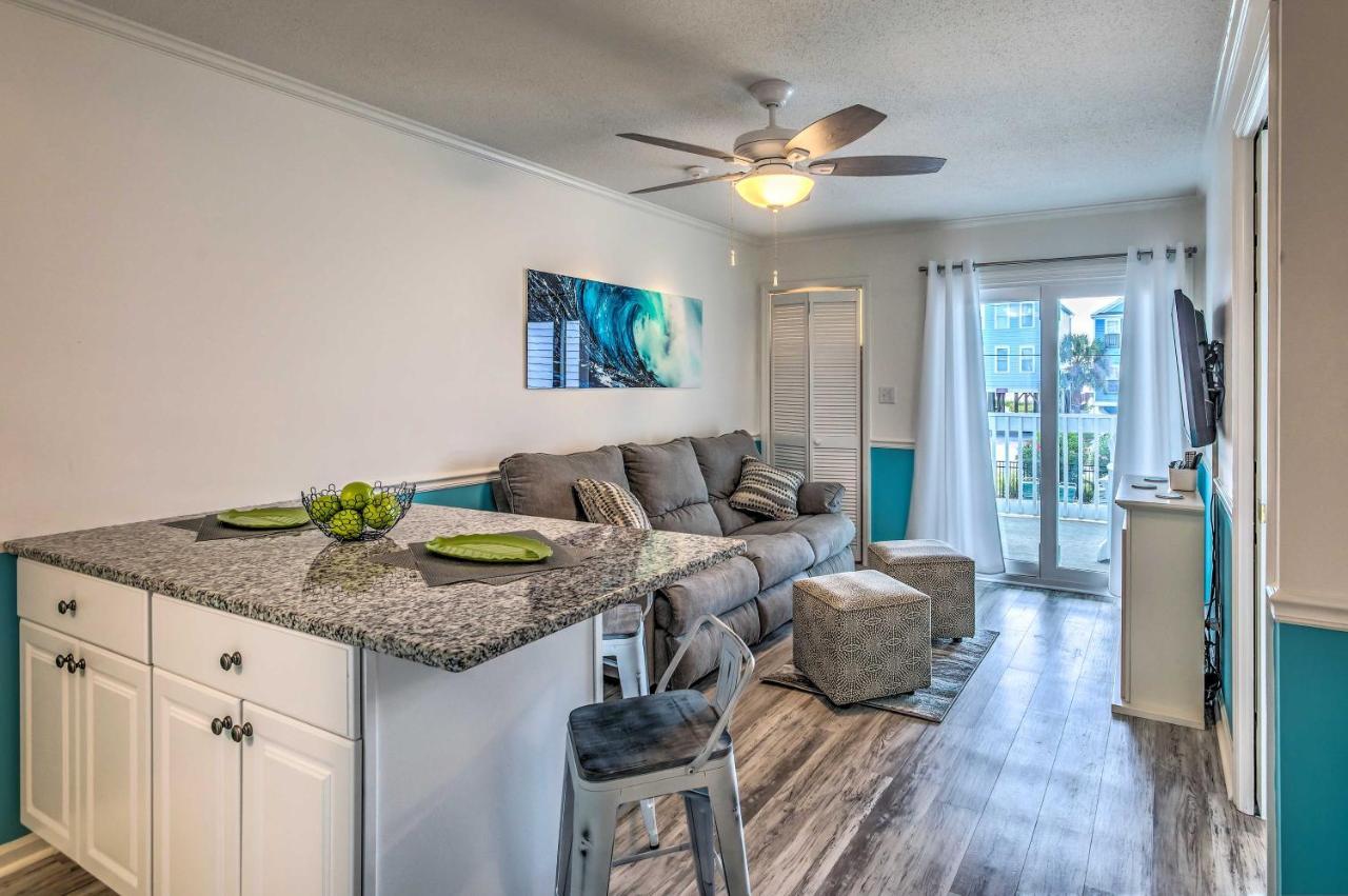 Surfside Beach Escape With Pool - Walk To Ocean! マートルビーチ エクステリア 写真